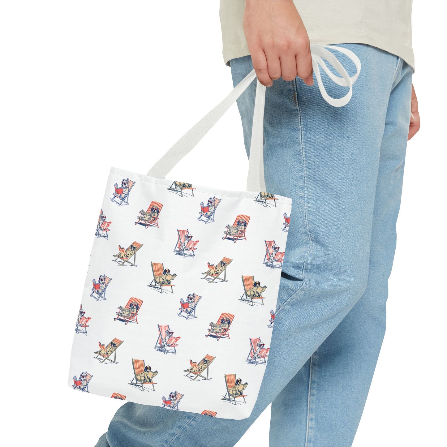 Book Besties Dog Tote Bag