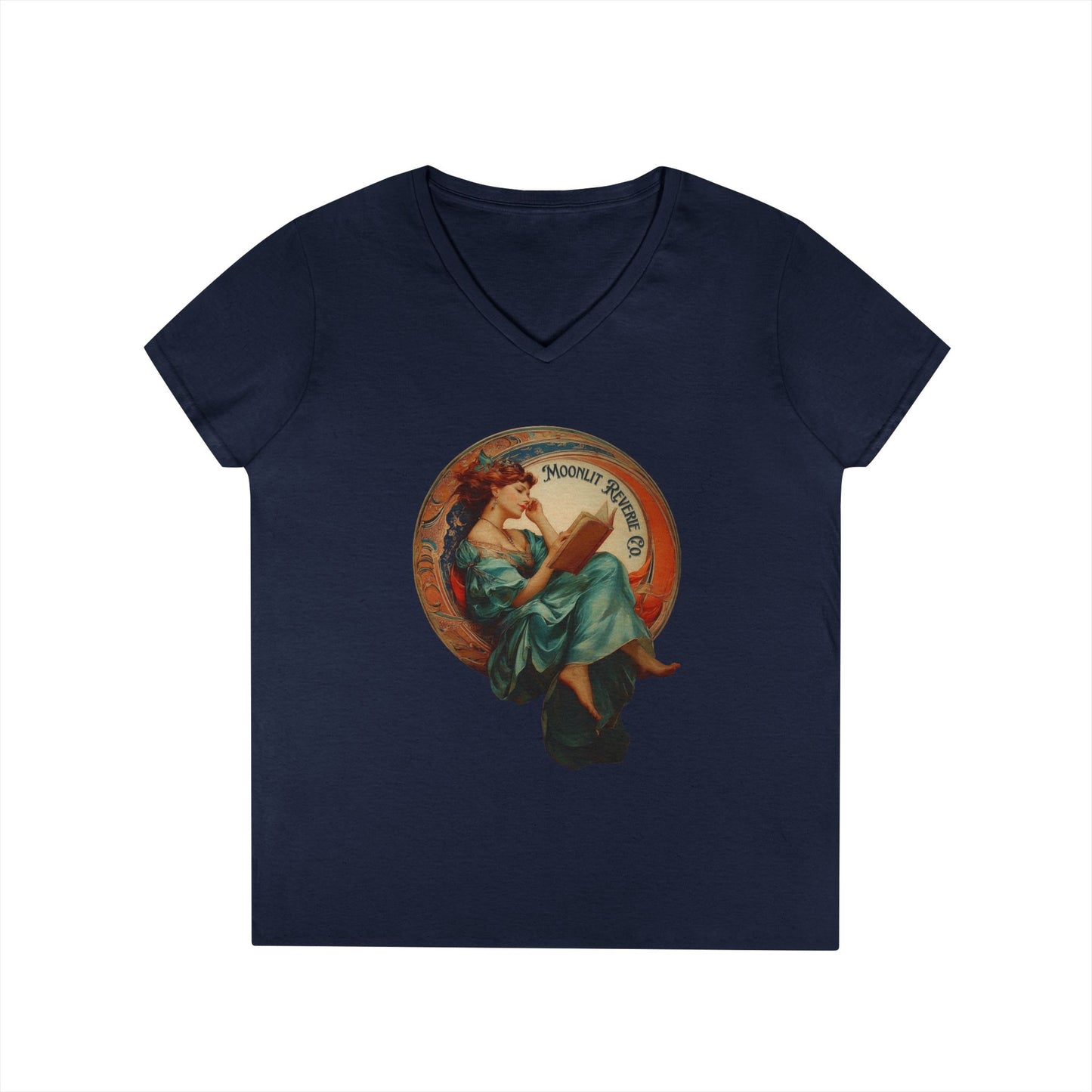 Moonlit Reverie Co. V-Neck Tee
