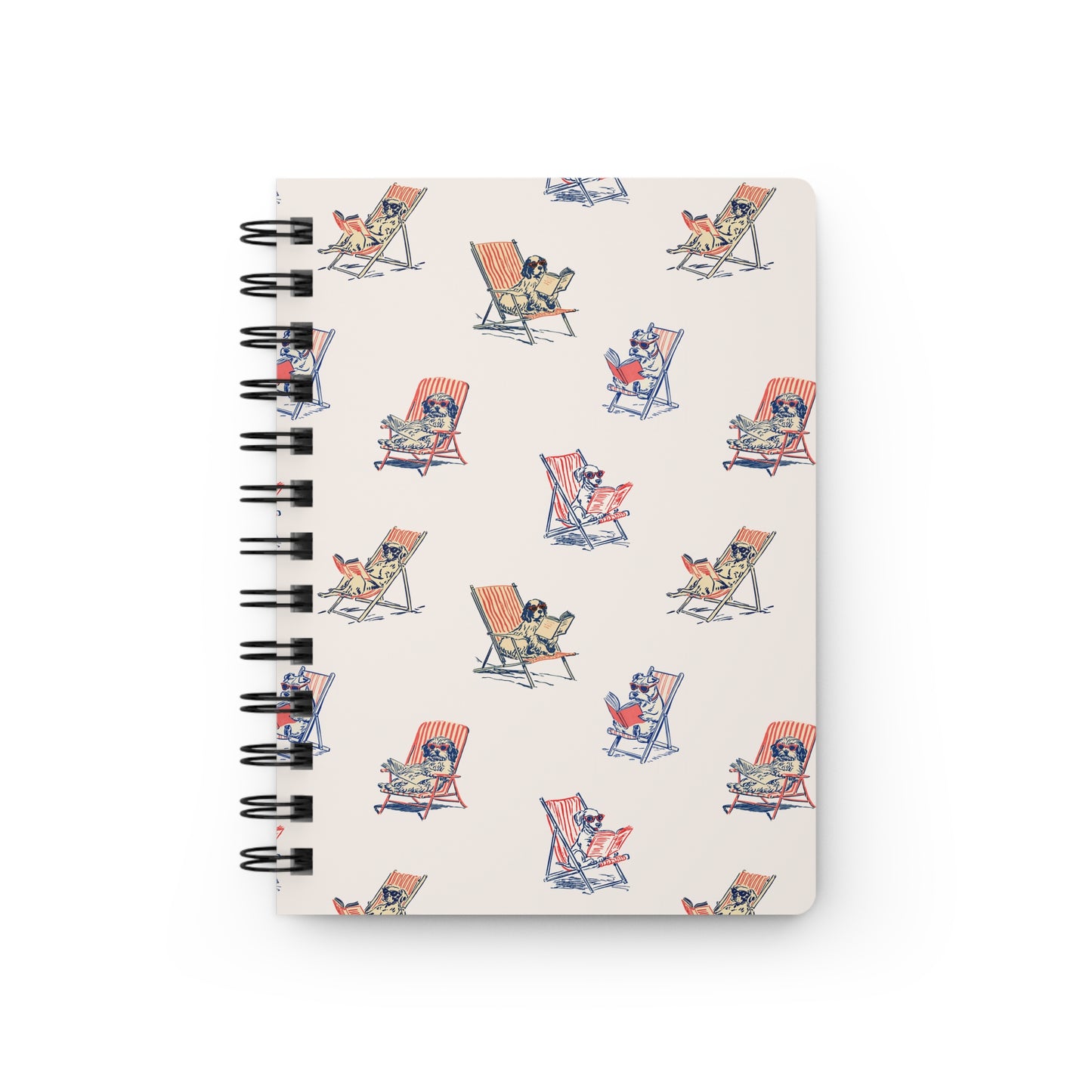 Book Besties Dog Spiral-Bound Journal