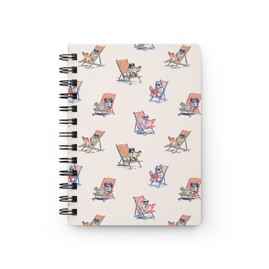 Book Besties Dog Spiral-Bound Journal