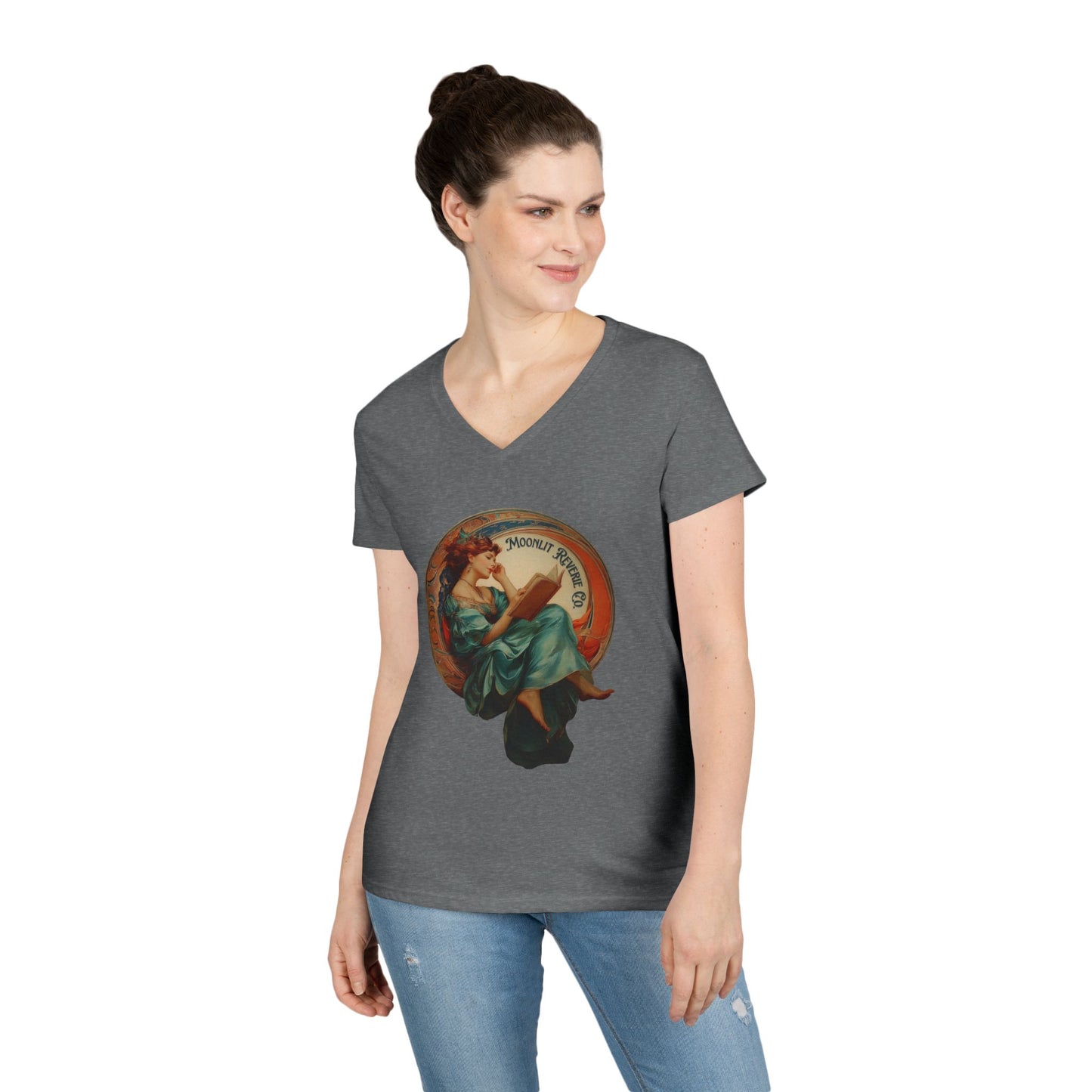 Moonlit Reverie Co. V-Neck Tee