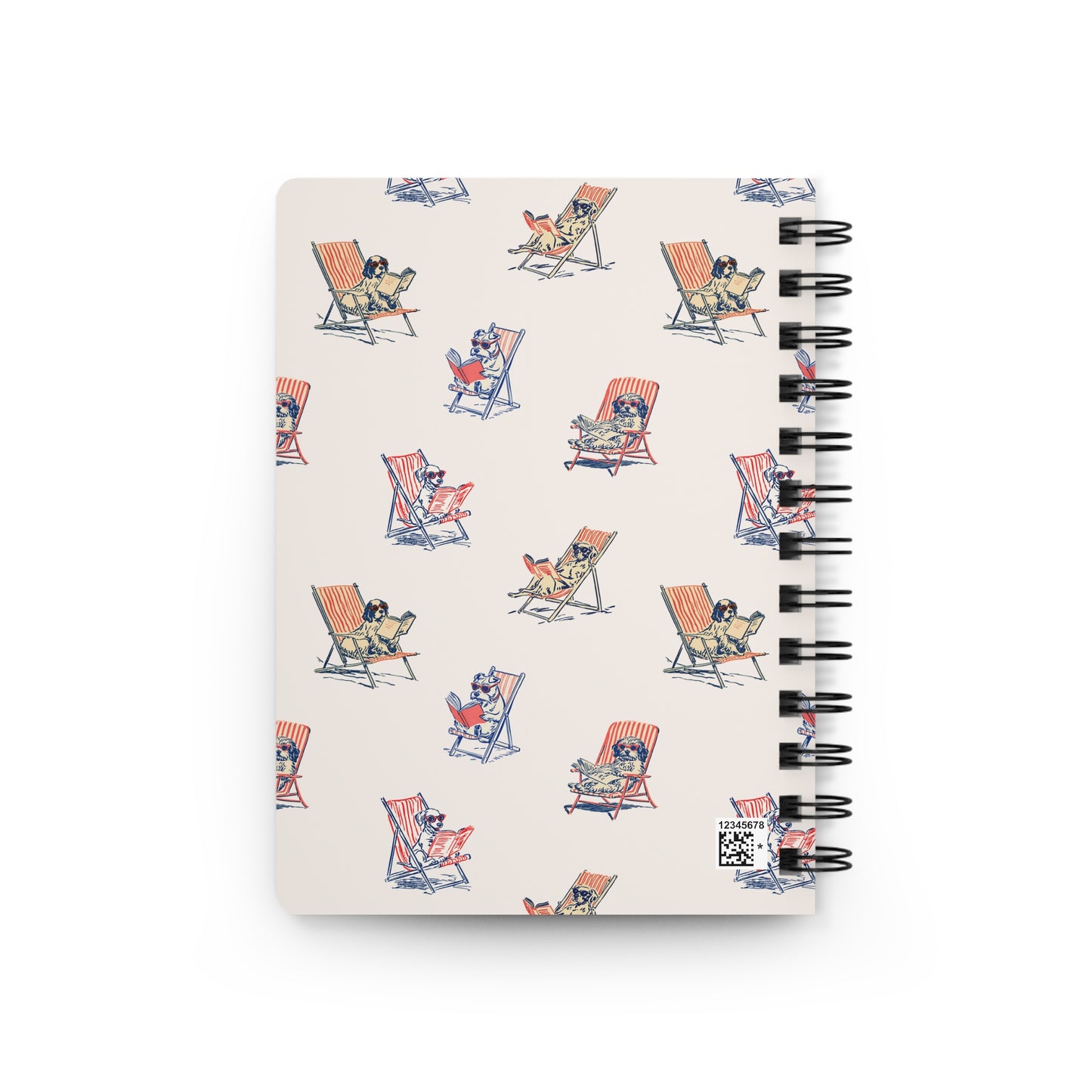 Book Besties Dog Spiral-Bound Journal