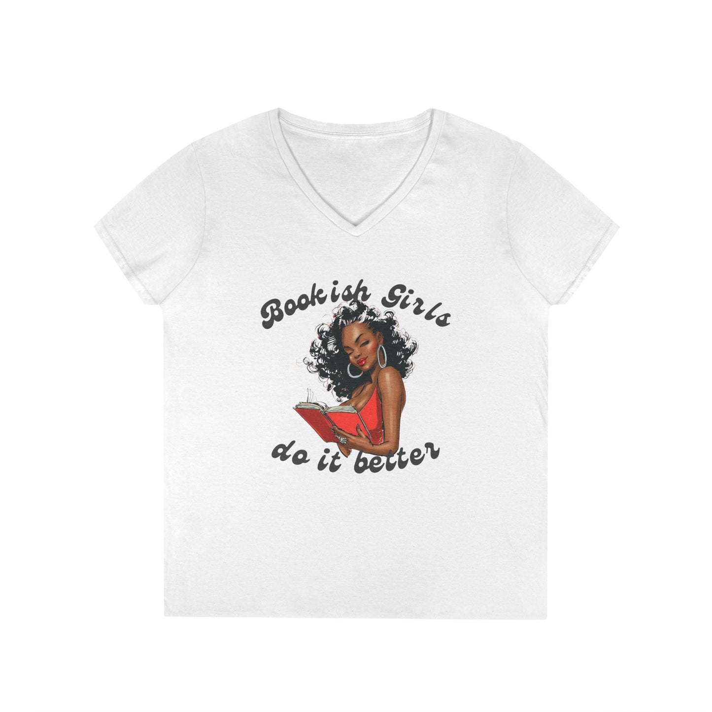Bookish Girls Do It Better V-Neck Tee
