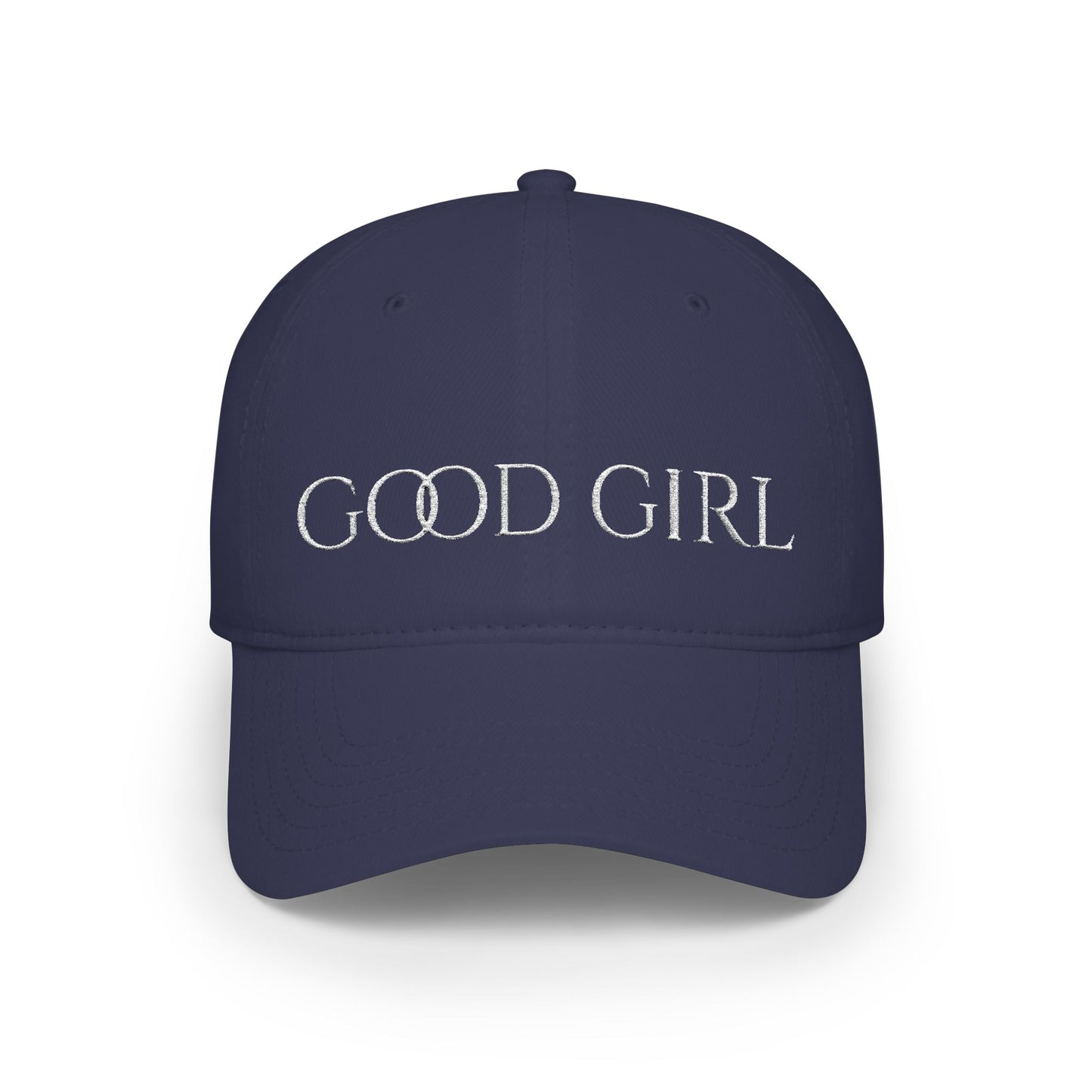 Dark Romance "GOOD GIRL" Baseball Cap — Cheeky Low Profile Hat for Book Lovers