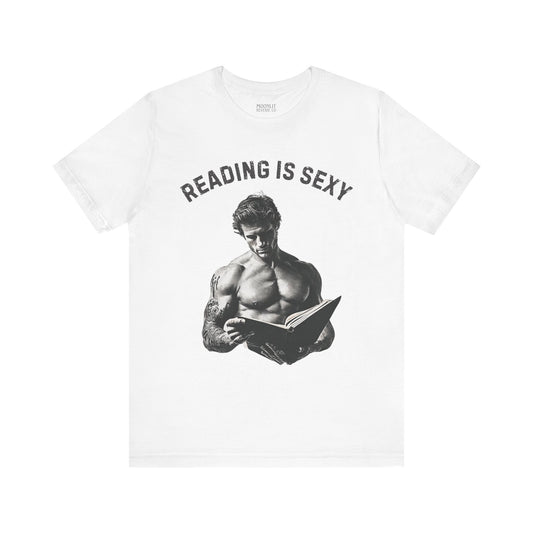 "Reading is Sexy" Jersey Short Sleeve Tee