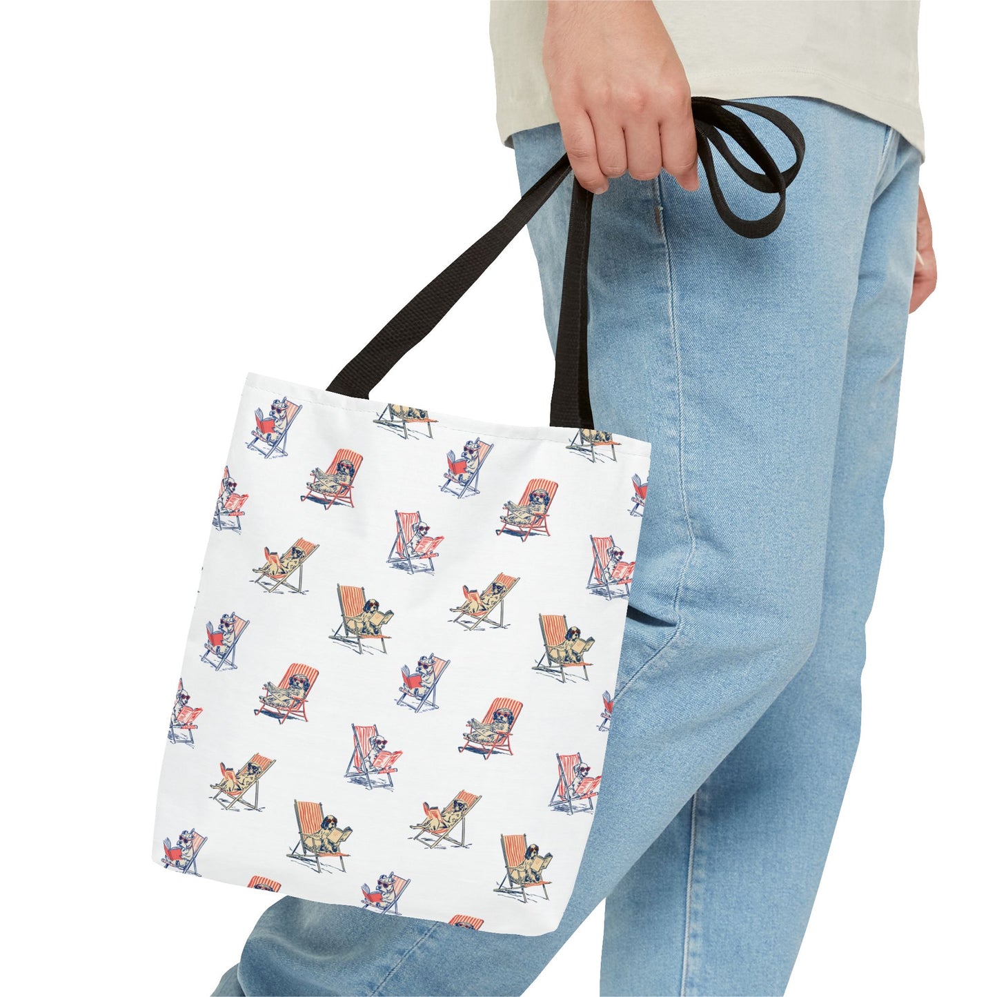 Book Besties Dog Tote Bag
